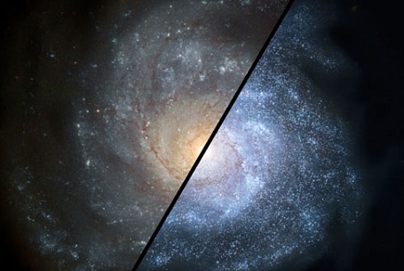 Stjernedannelser i galakse