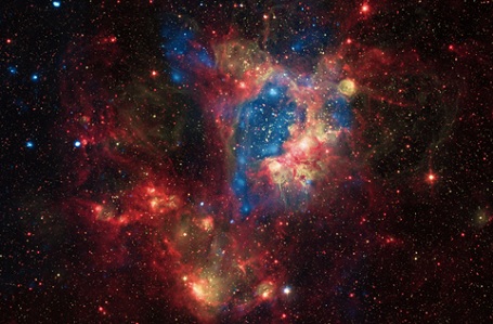 Den glødende gaståge NGC1929