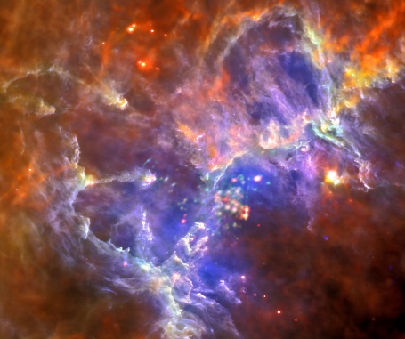 Ørnetågen M16 fotograferet af ESA's Newton XXM