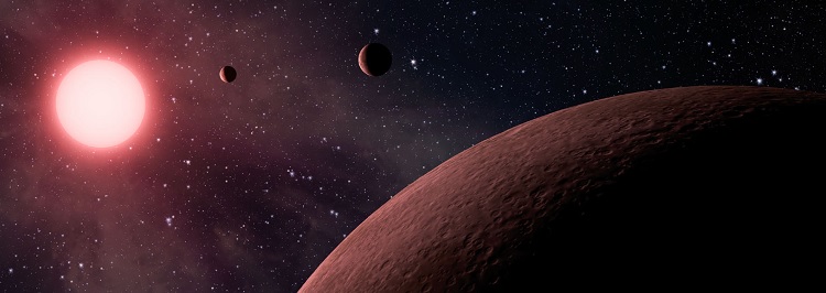 Jordlignende exoplaneter om rød dværgstjerne Jordlignende exoplaneter om rød dværgstjerne