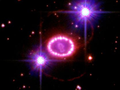 Supernovaresten efter SN1987a