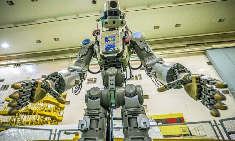 Den russiske robot Fedor er komet til ISS Den russiske robot Fedor er komet til ISS