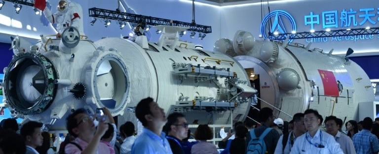 Præsentation af Kina's måske kommende rumstation 