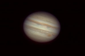 Jupiter fotograferet af Henrik Rosenørn