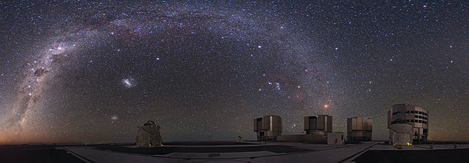 ESO's VLT array i Paranal