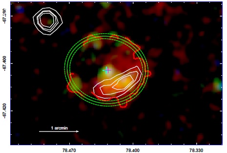 Den meget unge tunge røntgen dobbeltstjerne MCSNRJ0513-6724