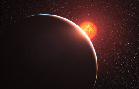 En jordtype exoplanet om en anden stjerne