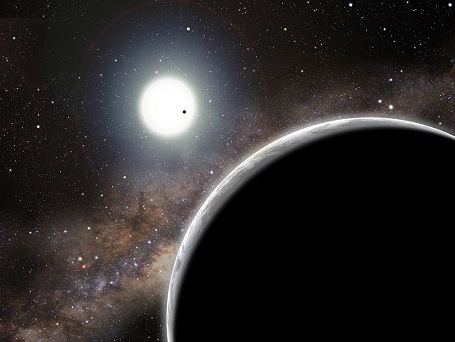 Exoplanet om F-klasse stjerne