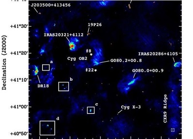 frEGG gasskyer i Cygnus OB2 stjernedannelsen
