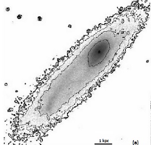 Galaksen NGC5523s kerne