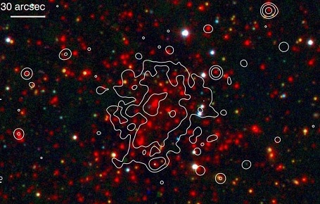 Den fjerneste kendte galakse-hob spt-clj2106-5844