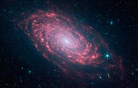 Galaksen M63 i Infrarød