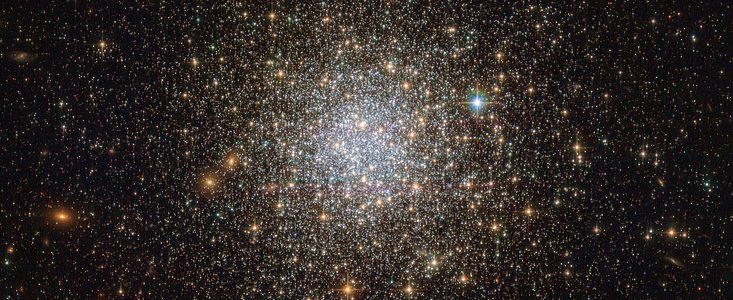 Kuglehoben NGC1466 i galaksen Den Store Magellanske sky LMC