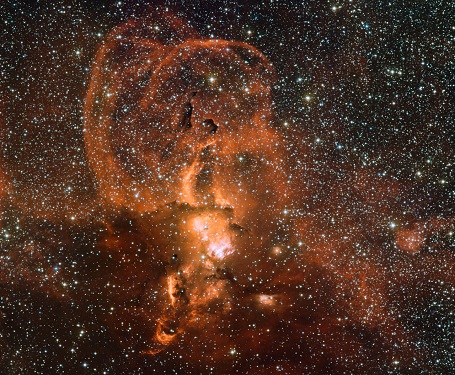 Den interstellare tåge NGC3582