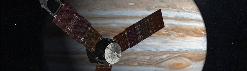 Juno i kredsløb om Jupiter