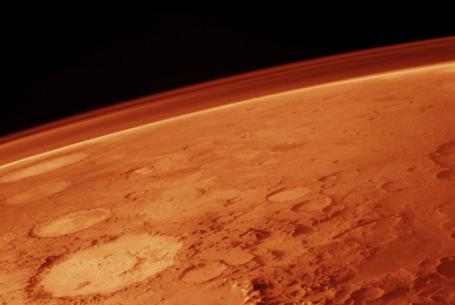 Mars's nuværende atmosfære