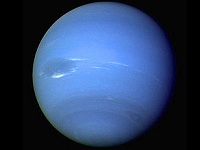 Den lille vandholdige gasplanet Neptun