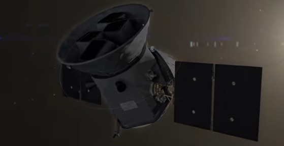 TESS rumteleskopet ( Transiting Exoplanet Survey Satellite)