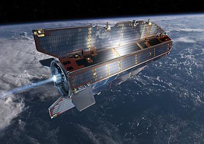 ESA GOCE rumsonde i lavt kredsløb om Jorden