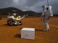 Mars astronaut træning i Spanien