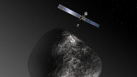 Rosettasonden om komet 67P