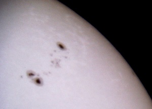 Solpletter i 2003 (C) astronomibladet