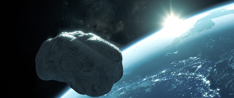 NEO asteroide og solvinden