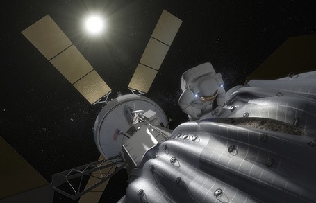 Asteroid deflection mission (ARM)