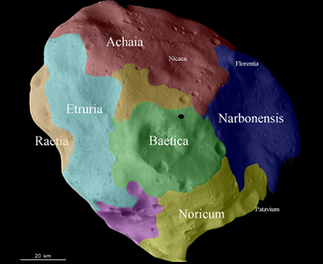 Asteroiden Lutetia