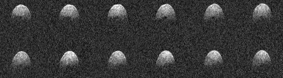 Radarbilleder af Nær-Jord Asteroiden (NEO) Patheon