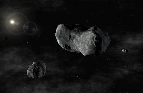 Asteroider (Credit ESO)