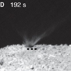 192 sekunder efter nedslaget på ryugu 192 sekunder efter nedslaget på ryugu