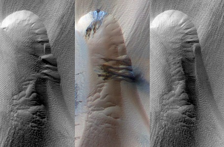 Ændringer i Mars landskab