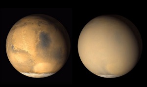 Global støvstorm på Mars i 2001