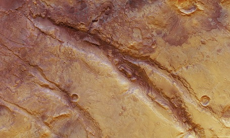 Mars kløfterne Nili Fossae