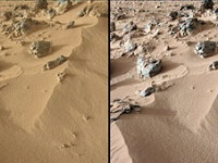 Mars overfladen