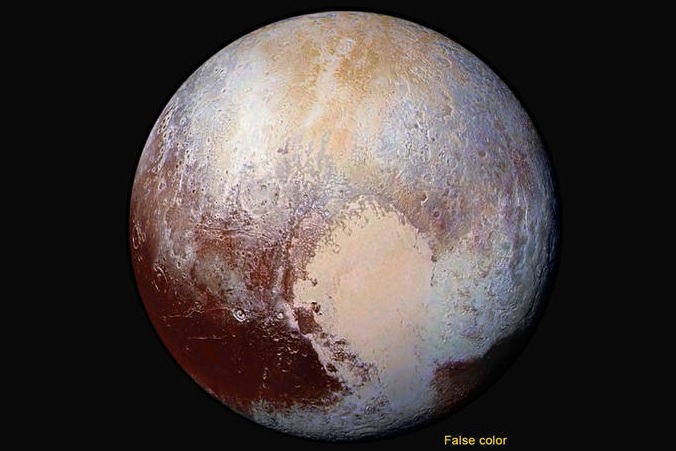 Pluto i farver