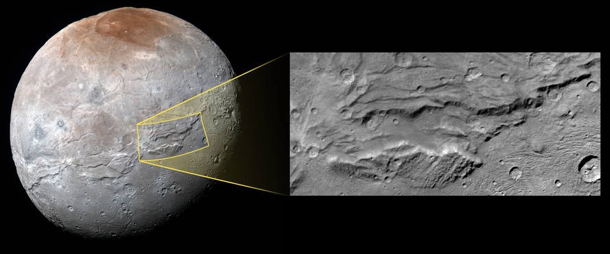 Tegn på et orindeligt ha på Plutos måne Charon