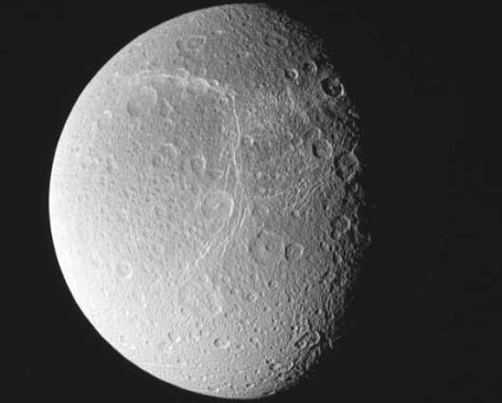 Saturn-månen Dione