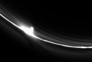 Klumper i Saturns F-ring