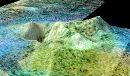 Is-vulkan på Saturnmånen Titan