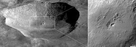 Marcia krateret på Vesta