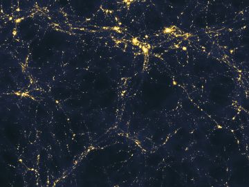 Galaksernes og supernovaernes ikke-homogene fordeling i universet
