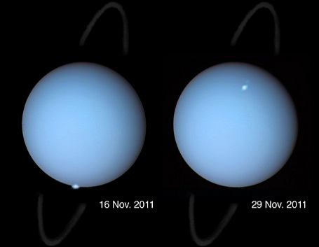 Nordlys på Uranus